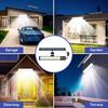 Solar Wall Light Motion Sensor Hanging Lights USB Charging Indoor Outdoor for Garage Garden Emergency Lighting with Remote
