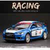 1/32 Mitsubishi Lancer Evolution GT3 Металлический сплав Модель автомобиля Литые игрушечные транспортные средства Модель Звук Свет Игрушки для детей Подарки