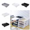 File Organizer Stackable File Rack Desktop Organizer A4 File Storage Tray Fashion   Documents