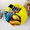 Wolverine Theme Automatic Umbrella, Lightweight & Portable, 8 Rib, Perfect for Outdoor Travel, Birthdays, Christmas, Gifts.