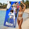 Customizable personalized beach towels Captain Tsubasa Dream Team themed designs.Suitable for the beach, yoga, sports;ideal as beach accessories