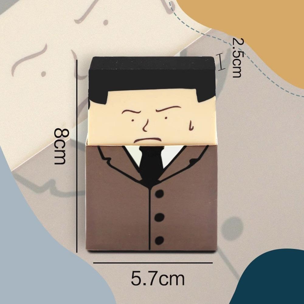 Cute Cartoon Pencil Eraser Bald Man Rubber Eraser High Quality Pencil Rubber  Learning Prize