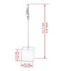 Memo Card Standing Memo Stands Note Clamp Memo Card Holder Place Card Holders Cube  Photo Clip