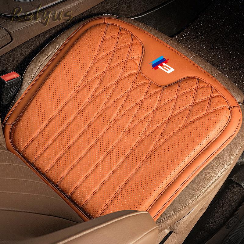 Soft Car Seat Cushion PU Leather Ventilated All Season Seat Cushion Covers for BMW 3 Series 3GT G20 G21 G28 F30 F31 F34 F35 F36