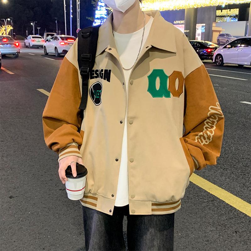 Куртки для мужчин и подростков, куртки с капюшоном, модные и универсальные, трендовые куртки, свободные и повседневные, студенческие пары.