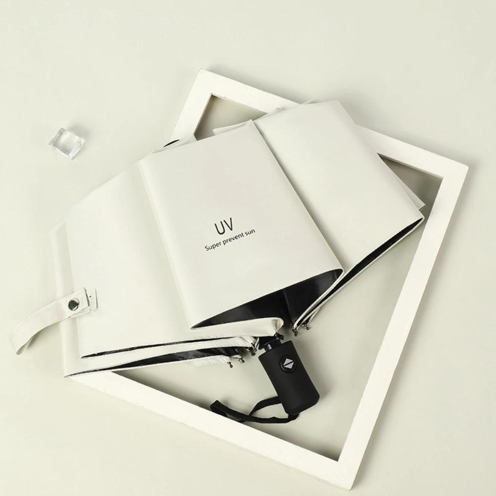 Fully Automatic Umbrella UV Resistant Umbrella Simple and Creative Sunshade Umbrella Fully Automatic Lightweight Luxury Umbrella