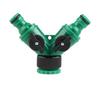 Female Thread Water Splitter Pipe Fitting Valved Splitter Y-Shaped Quick Connector  Garden