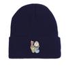 LOVE" Rabbit Warm Knit Hat Beanie, Easter Skullies Beanies Stretchable Elastic Trendy Bobble Hat Knitted Cap Beanie