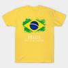 Brazil Man T Shirt Clothes Girls Ulzzang Casual Tshirt Harajuku Ulzzang Kawaii 90S T Shirt