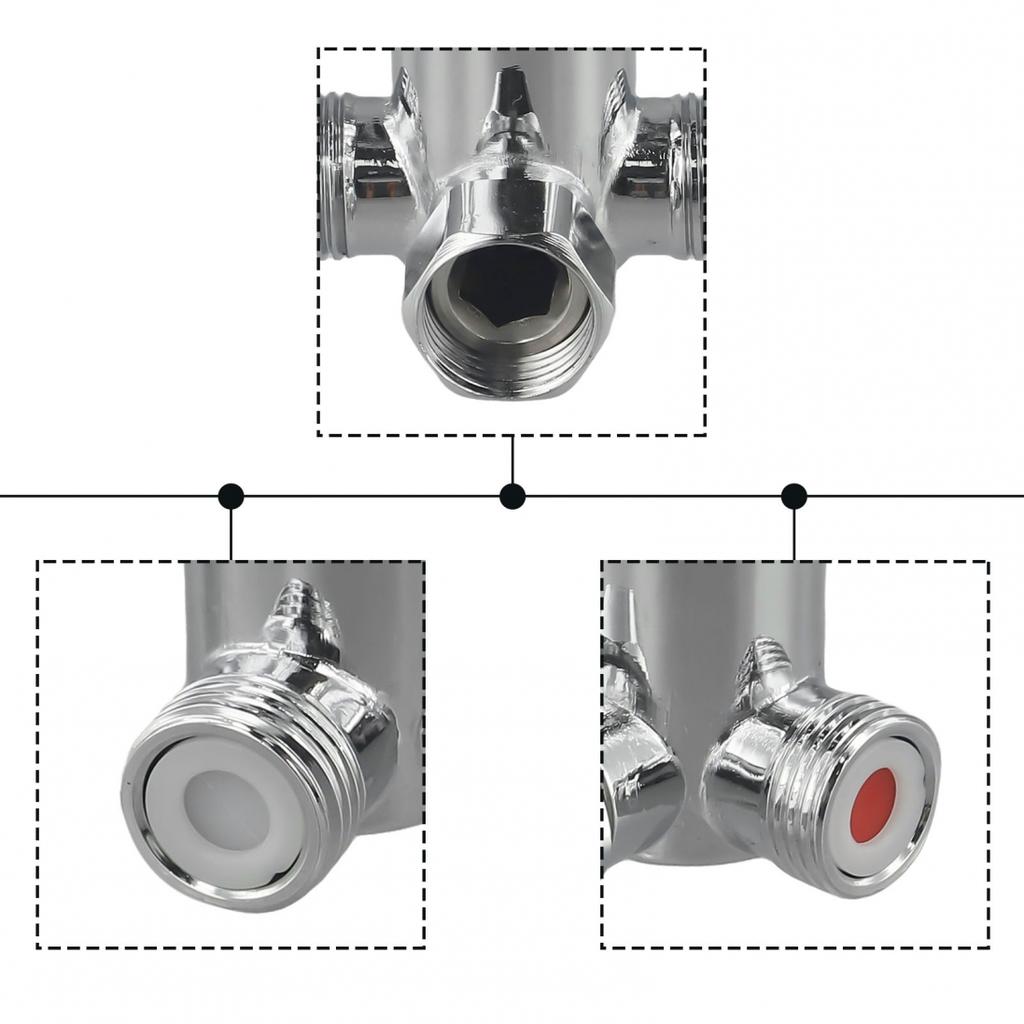 Надежный смеситель для душа с контролем температуры и смесителем из цинкового сплава