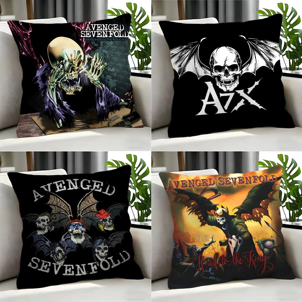 band Avenged Sevenfold Cushion Cover Cushion Cover Set Pcs x x x Pillowcase Decorative Sofa Home Decor