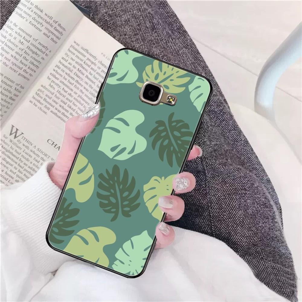 Чехол для телефона Leaves Monstera Green для Samsung A 10 11 12 13 20 21 22 30 31 32 40 51 52 53 70 71 72 73 91 13 Shell