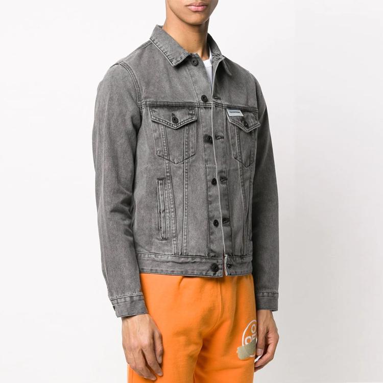 OFF WHITE SS20 Куртка Мужская Серая OMKY002R20E540200810
