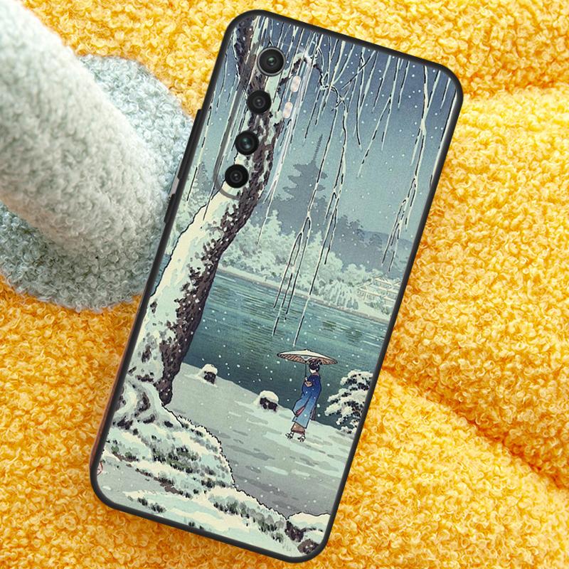 Японский чехол в стиле Укиё-э для Xiaomi 17 Pro Max 13 14 15 Ultra 13T 14T 15T Чехол для POCO X7 X5 X6 F5 F6 F7 F8 Pro