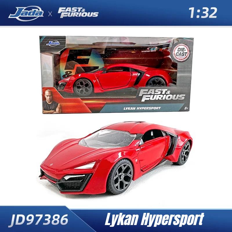 Игрушки Джада 1:32 Быстрые и Яростные Металлические Машинки, Mitsubishi Lancer TOYATO Super Nissan Skyline GTR Jetta RX-7 Коллекция Подарочные Игрушки для Детей