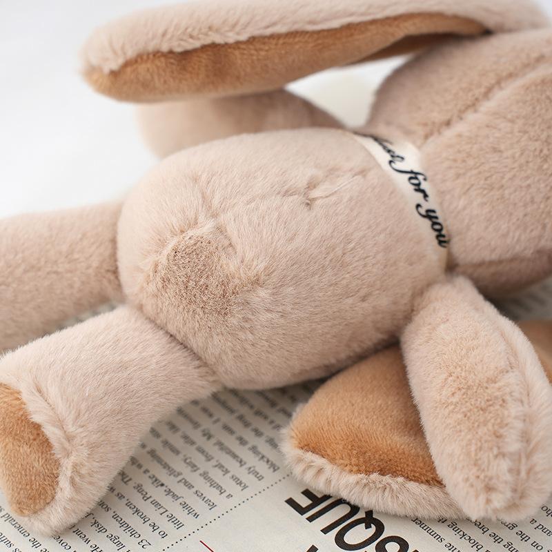 Милая одежда, медведь, плюшевая игрушка, мультяшный кролик, кулон, мягкая кукла, брелок, рюкзак, автомобильная сумка, кольцо для ключей, декор, подарок для ребенка