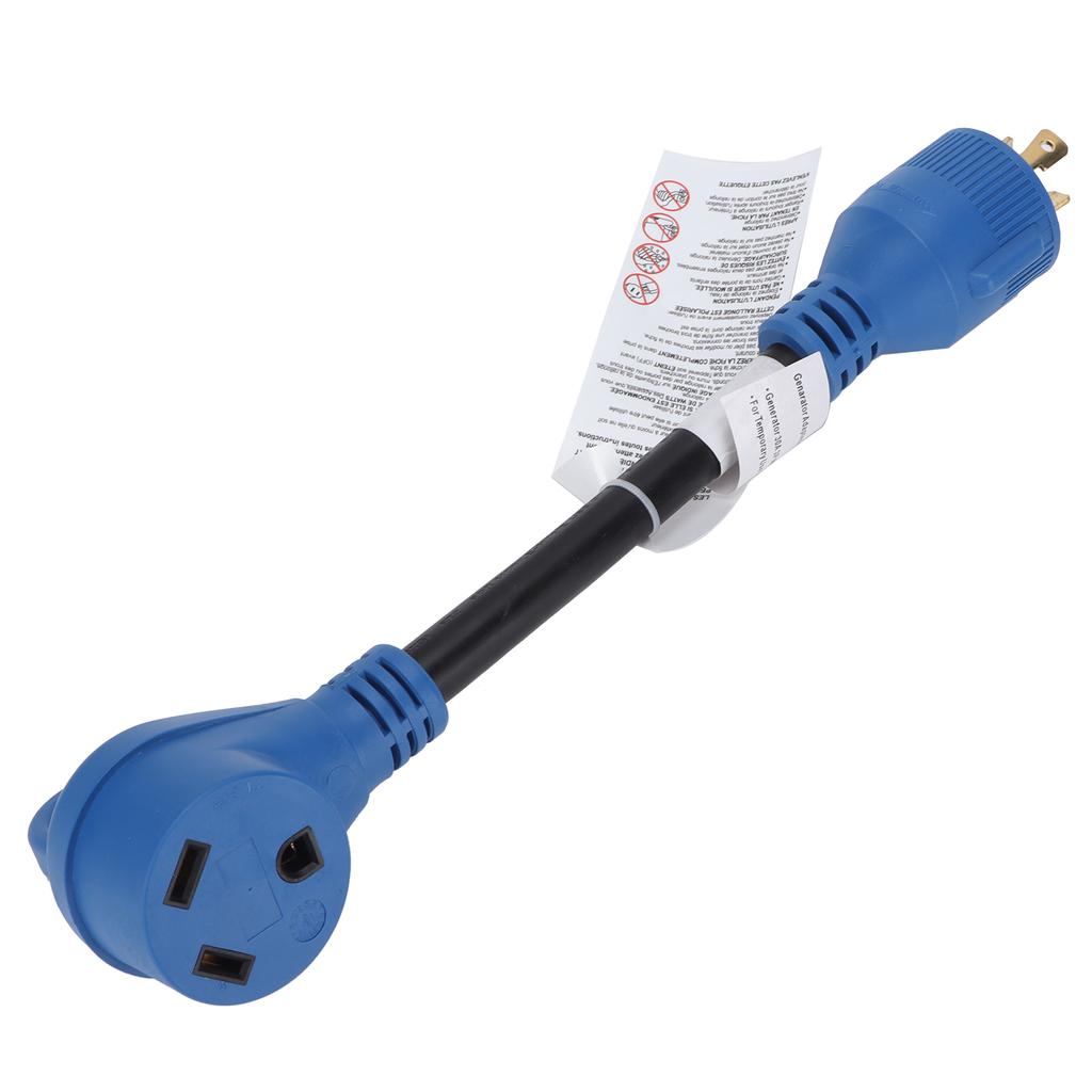 Портативный переходной кабель для питания RV 30A на 30A 125V 10awg 3 провода для зарядки транспортных средств