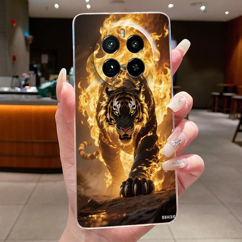Чехол для Realme GT 5 Pro Чехол Роскошный Милый Крутой Для Мальчиков Девочек Прозрачный Мягкий Силикон Задняя Крышка Для Realme GT5 Pro Чехол для Телефона