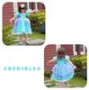 CREDIBLE Princess Cosplay Luxury Set Mermaid B Mermaid Hair Ribbon Heart Magic Original TT5482 Dress, Kids' Costume, 10-Piece - (Princess Dress,
