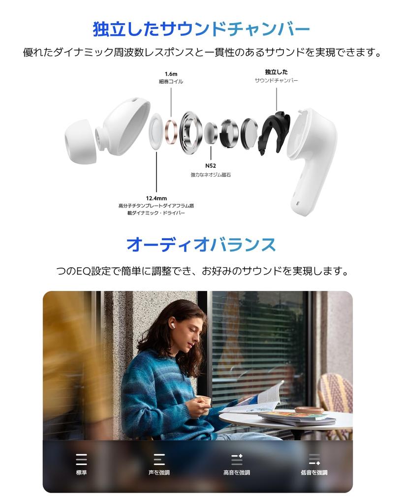 Xiaomi Wireless Earphones Redmi Buds 5 Active Noise Cancellation Up To 46dB Google Fast Pair Up To 40 Hours Music Playback Equipped with ANC Mode AI