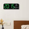 Temperature Electronic Wall Clock Wall-mounted Display Table Clock Digital LED Clocks  for Bedroom