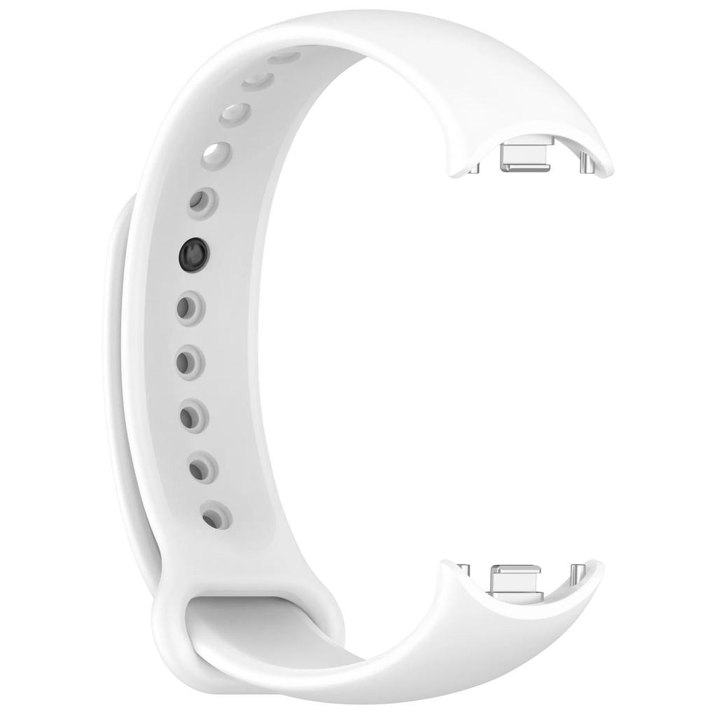 Мягкий силиконовый ремешок для Xiaomi Mi Band 10 Спортивный дышащий официальный браслет для Mi Band 9 8 Запасные аксессуары
