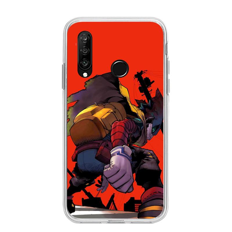 Чехол для телефона My Hero Deku для Huawei P20 P40 Lite P30 Pro P Smart 2019 Nova 3e 6 Se, силиконовый прозрачный мягкий чехол