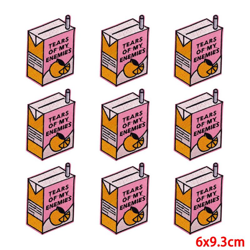 10 шт./лот, оптовая продажа, вышивка, железные нашивки для одежды, нашивки для одежды, куртки, декор, аппликация, принадлежности для шитья