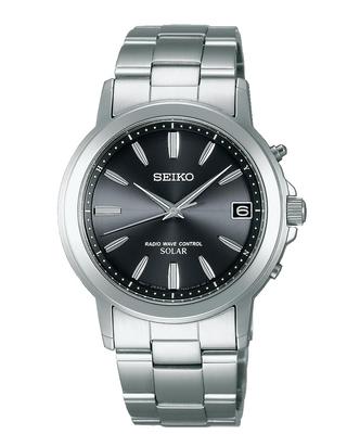 Seiko Selection Солнечные часы Серебристые Мужские Радиоуправляемые SBTM169,