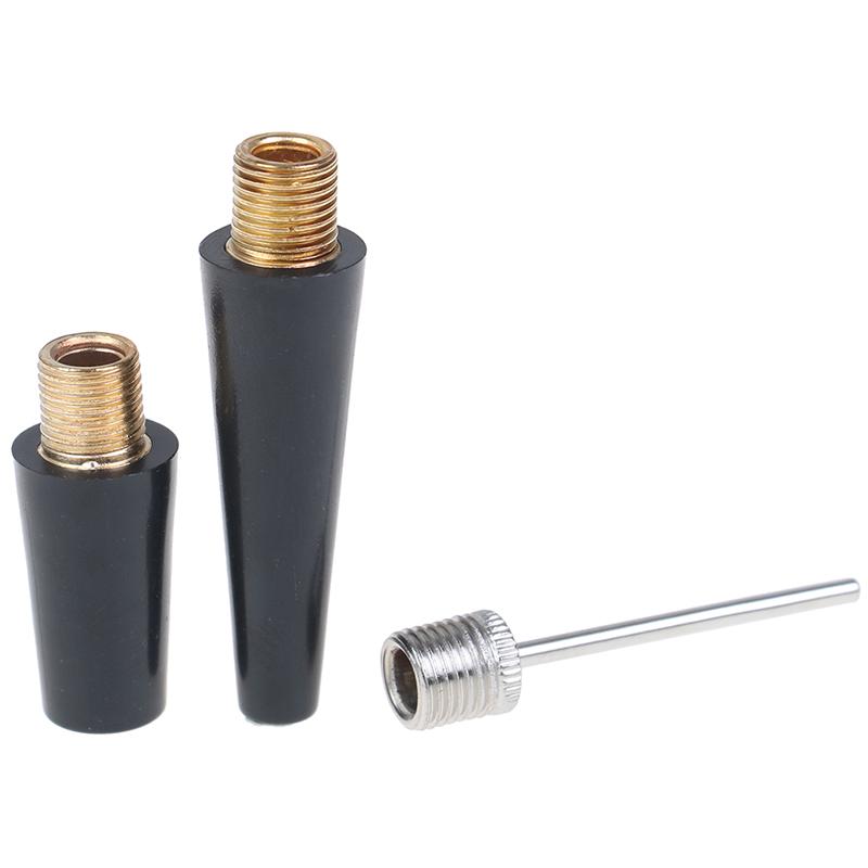 3 шт., комплект игл для велосипедного насоса с шаровым наконечником, адаптер клапана для велосипеда с шаровым наконечником