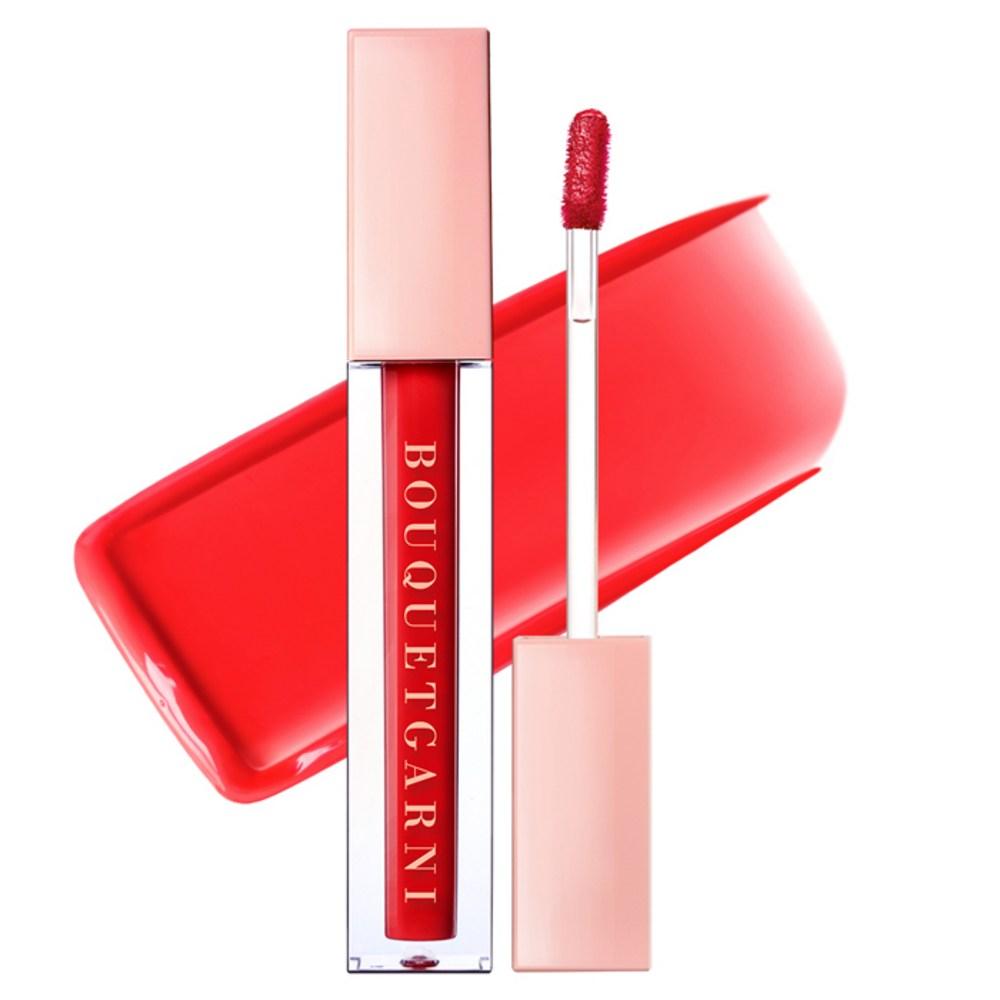 Bouquet Garni Тинт для губ Glam Dew, 03 Attention Red, 3,5 г, 1 шт.
