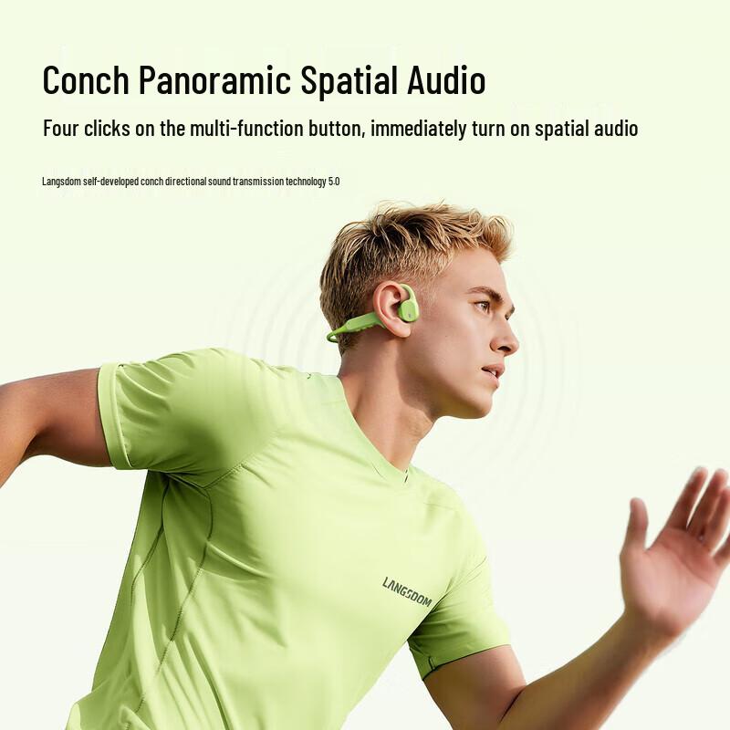 Lansdeng BE18 AirWave Max Air-Bone Conduction Sports Earbuds