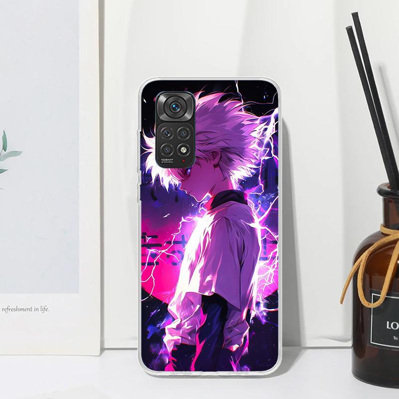 Чехол для телефона Huner X-Hunters Killua для Xiaomi Redmi Note 15 13 14S 14 Pro Plus 12S 11S 10S 12 11E 10 11T Арт Fundas Задняя крышка Re