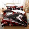 Akame Ga Kill! Kpop Bedding Set 3 Piece Duvet Cover Set 3D Printed Quilt Cover Pillowcase Soft Bed Set for Kid Adults Fans Gift