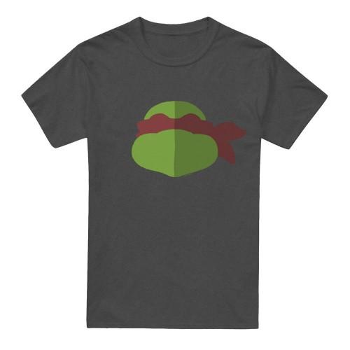 Teenage Mutant Ninja Turtles Unisex Adult Raphael Face T-Shirt