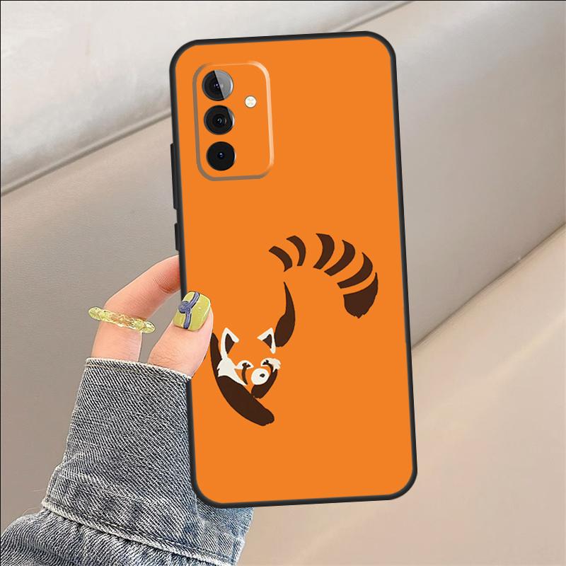 Чехол Красная Панда для Samsung Galaxy A35 A15 A55 A53 A33 A13 A36 A56 A26 A16 A22 A32 A52 A54 A34 A05 A06