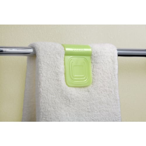 Sanko Towel Stopper, 2-Pack, Yellow-Green, AE-26