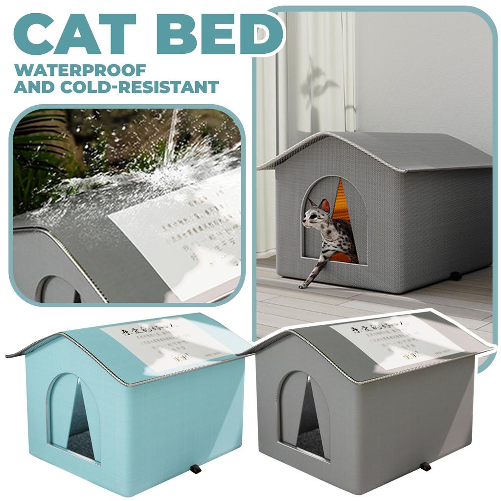 Outdoor Garden Cats Shelter Strays Cats Protective Nests From Rain And Cold Prevent