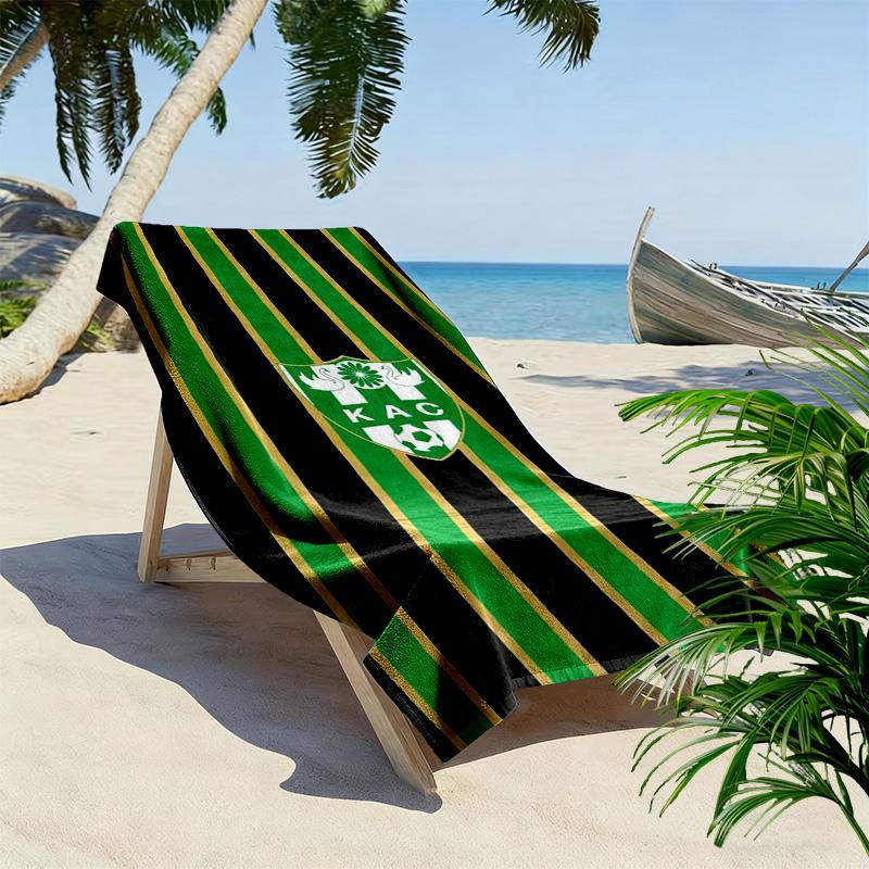 KAC kenitra athletic club Print Beach Towel, Large Soft Quick Dry Towel for Beach Camping Swimming