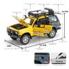 Toyota Land Cruiser 80 Внедорожник Симулятор Литая Модель и Игрушечные Транспортные Средства Звуки и Свет Машинка с Инерционным Механизмом 1:Модель коллекции 24 сплава