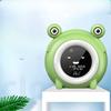 Creative Cartoon Frog Alarm Clock for Children Sleep Training Alarm Clock with Night Light