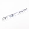 1 Pcs Black / Silver 3D Sierra Badge Nameplate Letter Door Rear Tailgate Emblem Decal Car Sticker for Sierra 1500 2500HD 3500 HD