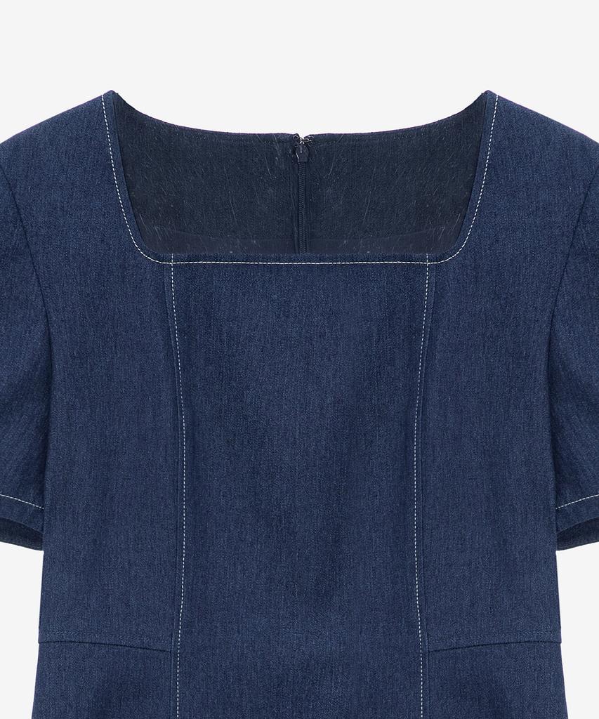 Mind Bridge Woman [W] Square Neck Mini Dress