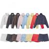 Womens Polka Dot Print Baseball Jacket Loose Fit Long Sleeve Stand Collar Fall 2025
