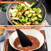 1 шт. Многофункциональная ложка с деревянной ручкой - Прочная - Отлично подходит как для приготовления, так и для сервировки, Безопасна для антипригарных кухонных поверхностей