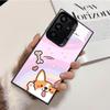 Corgi Dog Cute Soft Phone Case for Samsung Galaxy S24 S25 FE S26 Edge S23 Ultra S22 Plus S21 + Shockproof Cover Back Shell