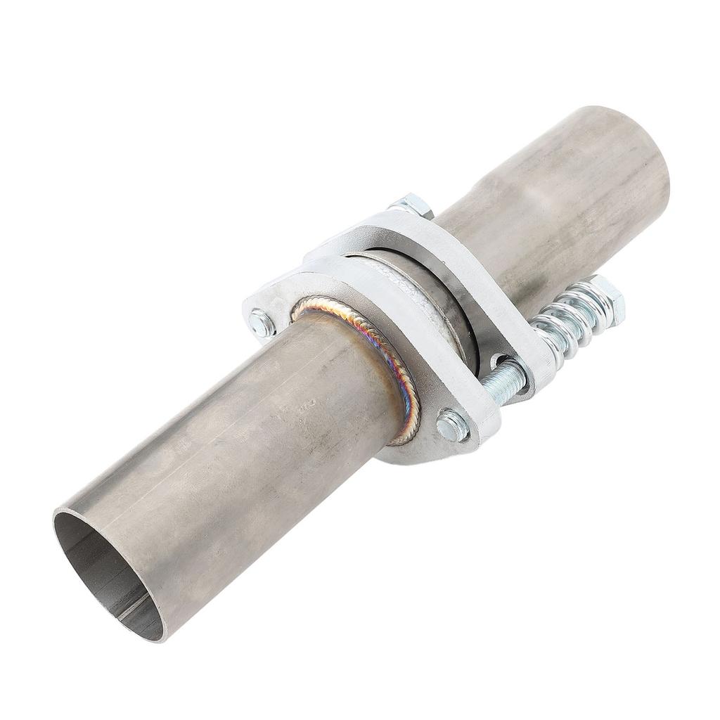 Exhaust Spring Bolt Flange Repair Pipe 1.9in OD To 1.8in OD Universal Spherical Joint Quick Fix Exhaust Flange