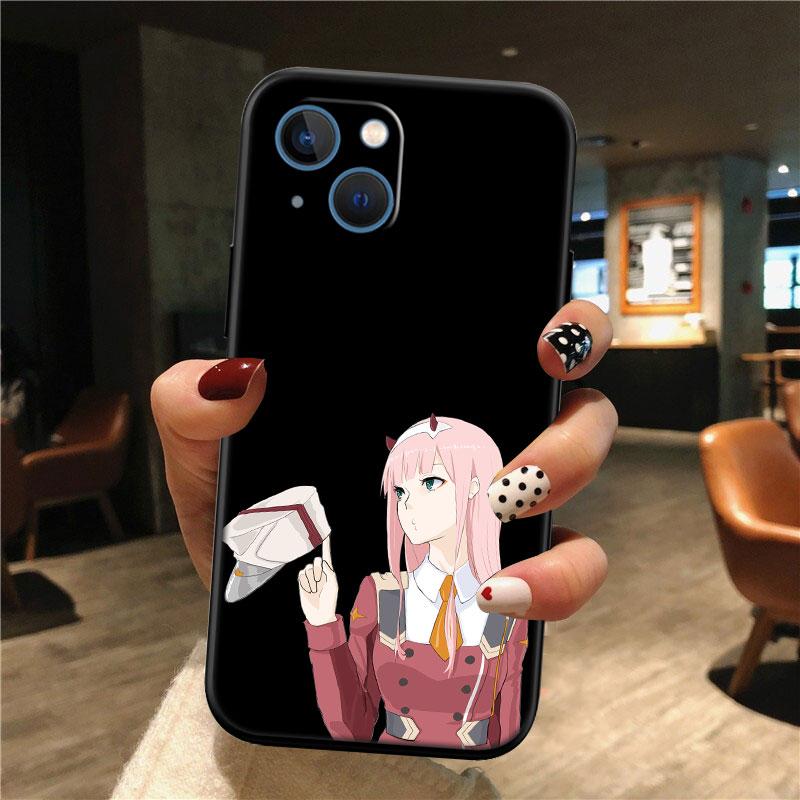 TR36 Новая высококачественная оболочка для телефона Zero Two для iPhone SE X XS XR 16E 11 17 Pro Max 8 7 6 6s Plus Air