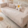Nordic Simple Pure Cotton Sofa Cushion Four Seasons Universal Cushion Non-Slip High-End Sofa Cover Cover Cloth Cushion Winter