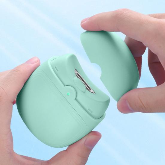 Перезаряжаемая электрическая машинка для стрижки ногтей с легким и удобным триммером для ногтей, машинка для стрижки ногтей для взрослых